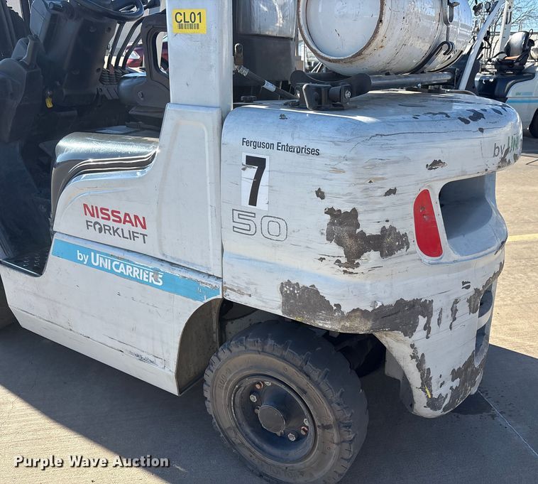 image for item EU4789 2015 Nissan PF50 forklift