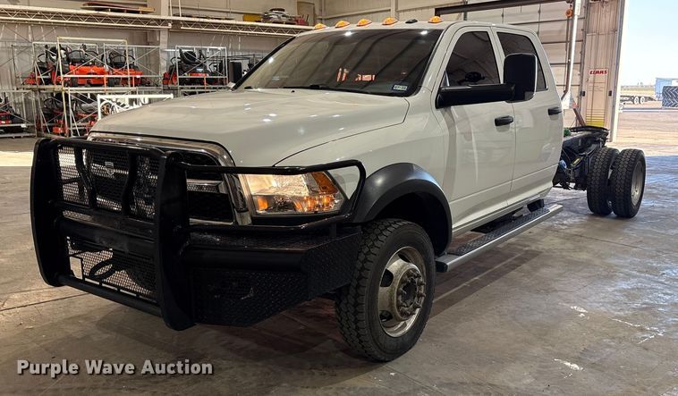 image for item EU4792 2016 RAM 5500HD truck cab and chassis