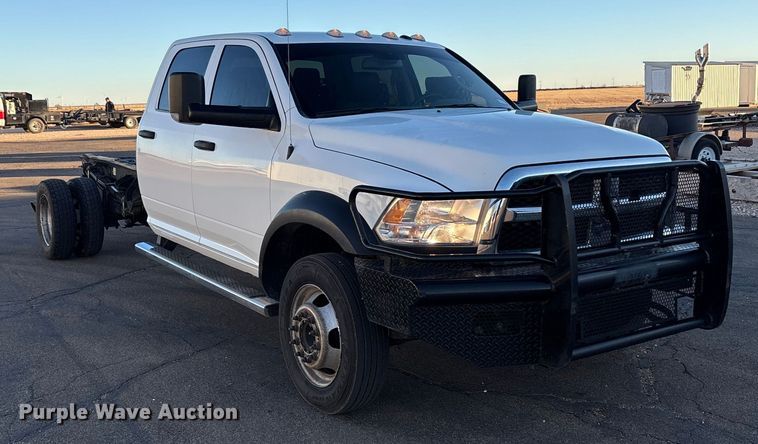 image for item EU4793 2016 RAM 5500HD truck cab and chassis