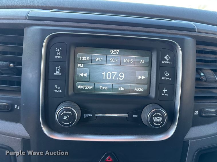 image for item EU4793 2016 RAM 5500HD truck cab and chassis