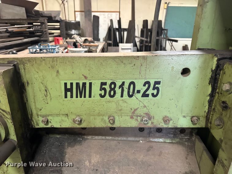 image for item EU6395 HMI 5810-25 iron worker