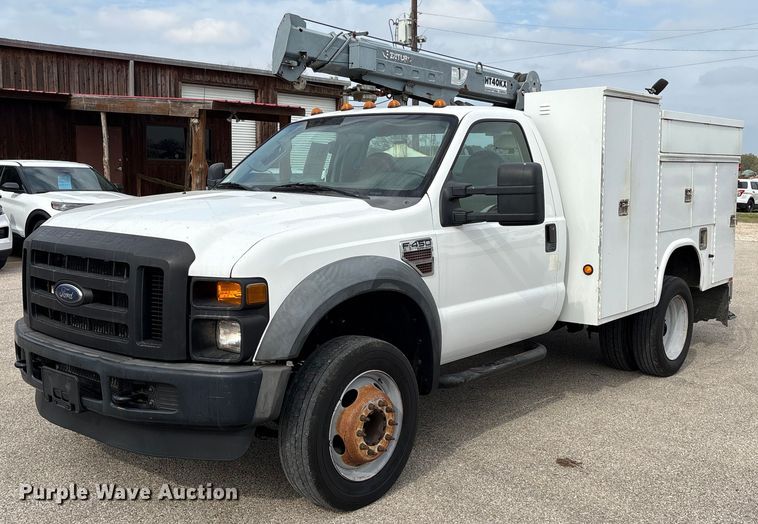 image for item EU7138 2008 Ford F450 Super Duty utility / service truck