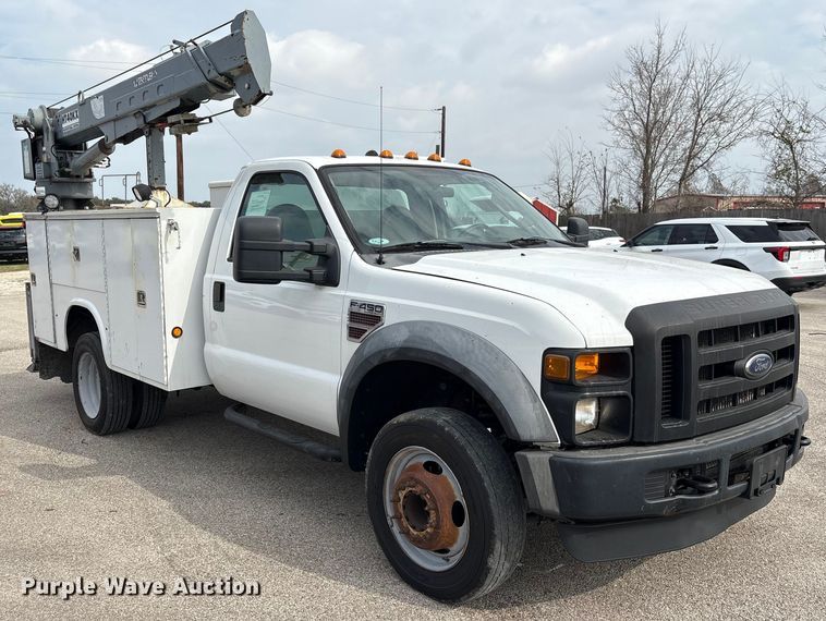 image for item EU7138 2008 Ford F450 Super Duty utility / service truck