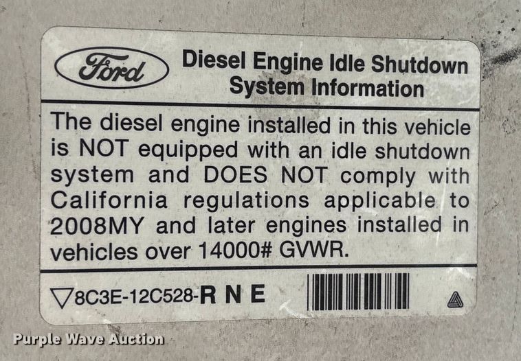 image for item EU7138 2008 Ford F450 Super Duty utility / service truck