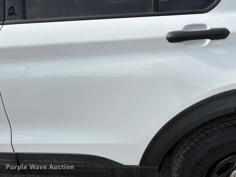 image for item EU7140 2021 Ford Explorer Police Interceptor SUV