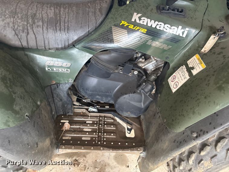 image for item EV2597 2003 Kawasaki 650 Prairie ATV