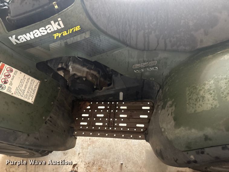 image for item EV2597 2003 Kawasaki 650 Prairie ATV