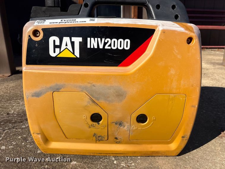 image for item EV2598 Caterpillar INV2000 portable generator