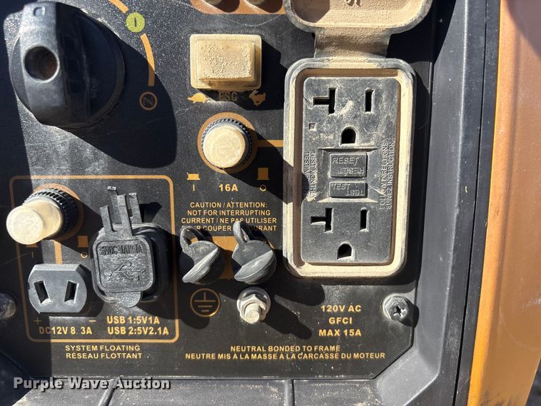 image for item EV2598 Caterpillar INV2000 portable generator