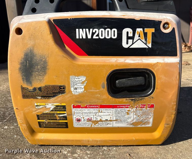 image for item EV2598 Caterpillar INV2000 portable generator