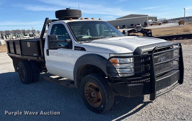 image for item EV2649 2012 Ford F450 Super Duty XL flatbed truck