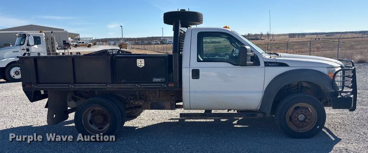 image for item EV2649 2012 Ford F450 Super Duty XL flatbed truck