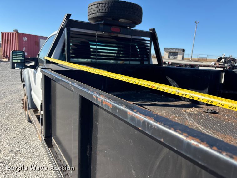 image for item EV2649 2012 Ford F450 Super Duty XL flatbed truck