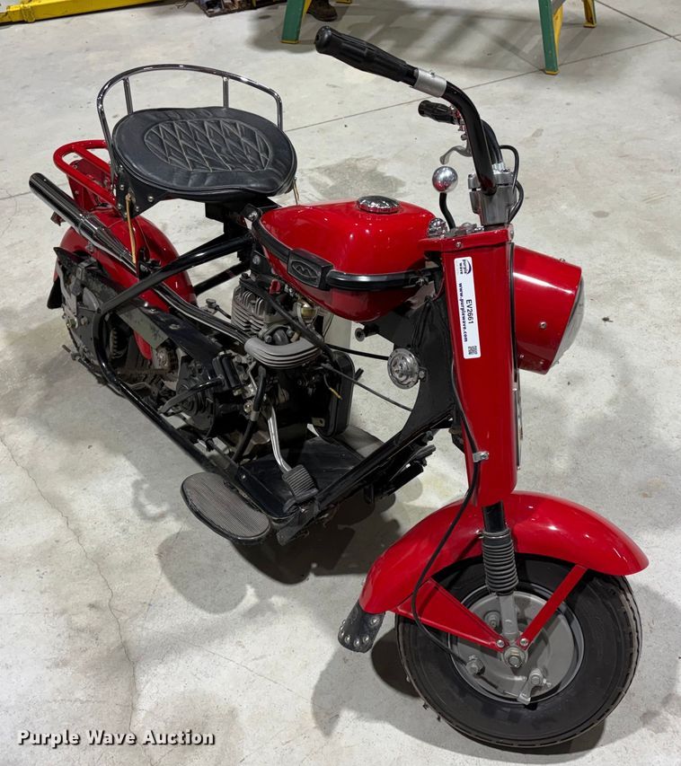 image for item EV2661 1960 Cushman Eagle motorcycle