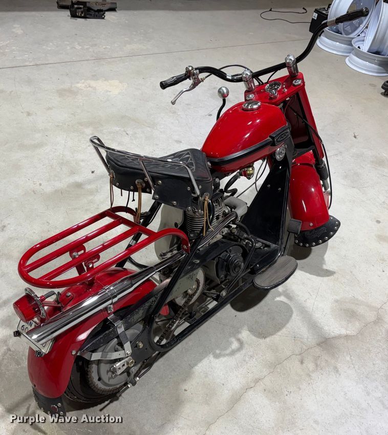 image for item EV2661 1960 Cushman Eagle motorcycle