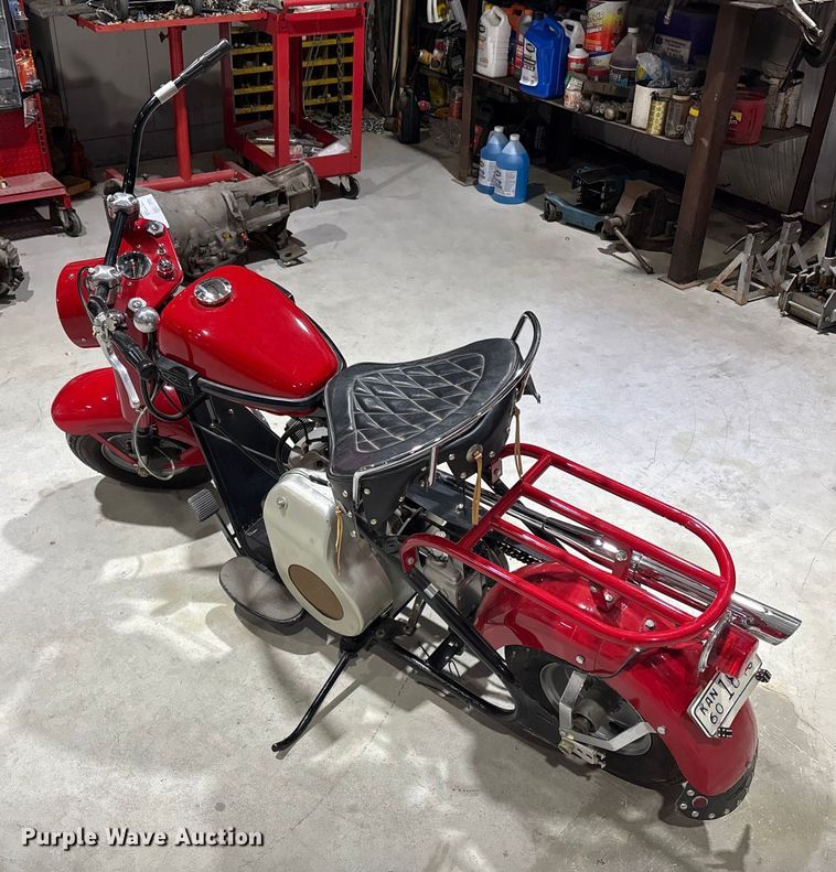 image for item EV2661 1960 Cushman Eagle motorcycle