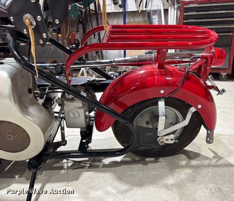 image for item EV2661 1960 Cushman Eagle motorcycle