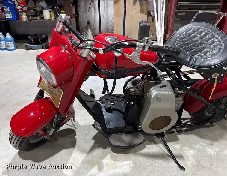 image for item EV2661 1960 Cushman Eagle motorcycle
