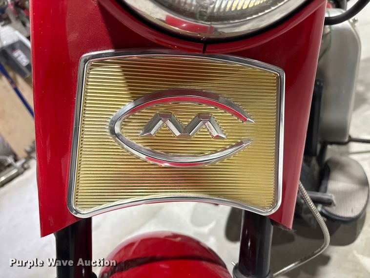 image for item EV2661 1960 Cushman Eagle motorcycle