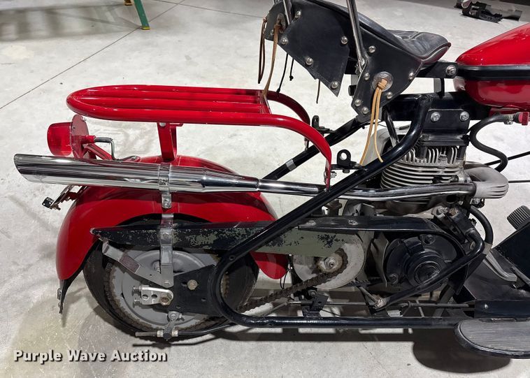image for item EV2661 1960 Cushman Eagle motorcycle