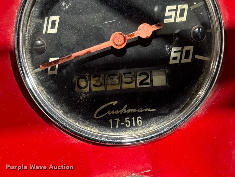 image for item EV2661 1960 Cushman Eagle motorcycle