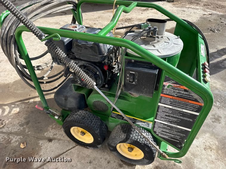 image for item FB0568 John Deere AC-2500GHH hot pressure washer