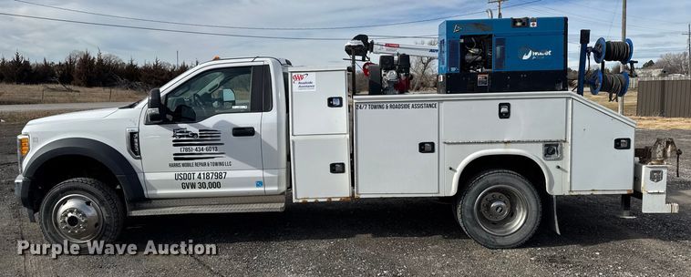 image for item FB0571 2017 Ford F550 utility / service truck