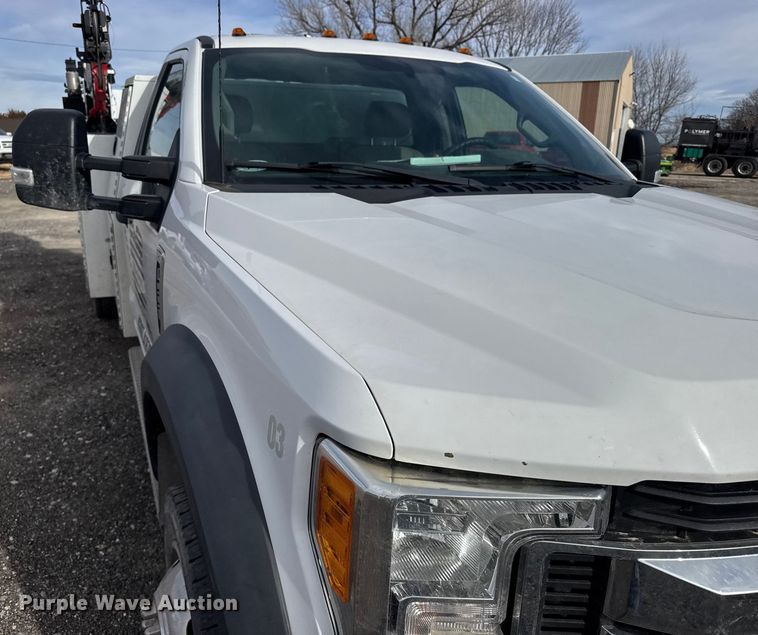 image for item FB0571 2017 Ford F550 utility / service truck