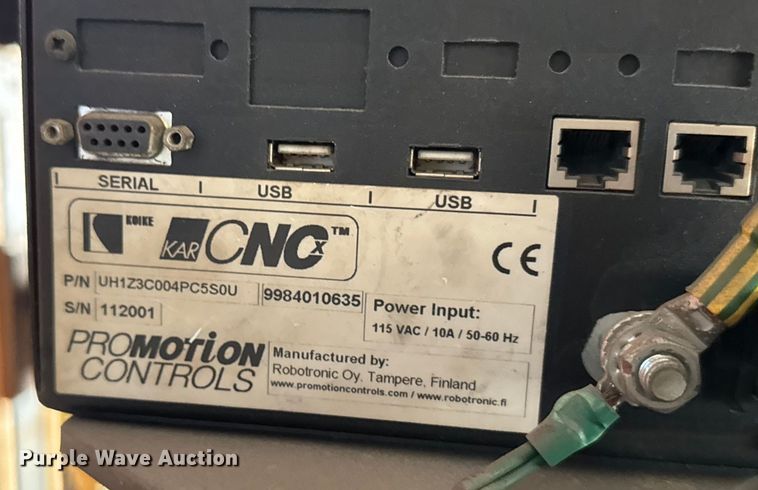 image for item FB0665 Koike aronson PLP-EX-200 plasma cutting table