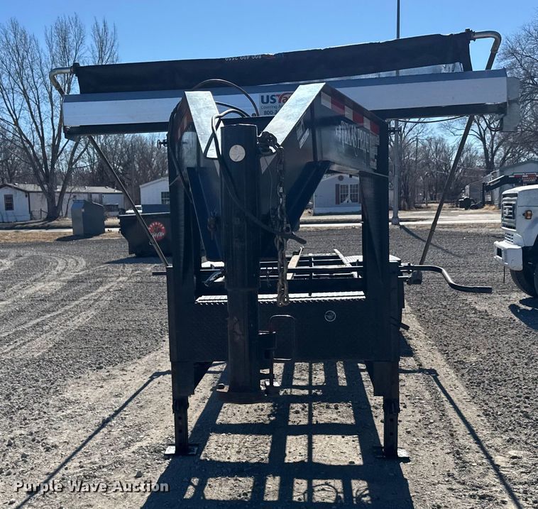 image for item FB0727 2023 Texas Pride roll off dumpster trailer  