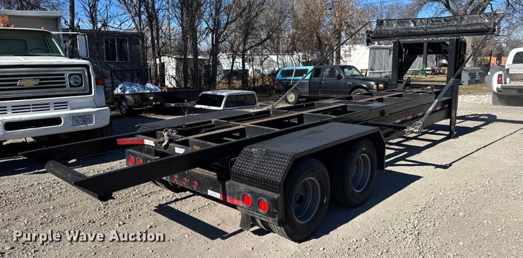 image for item FB0727 2023 Texas Pride roll off dumpster trailer  