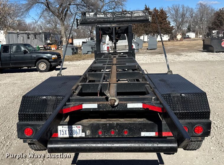 image for item FB0727 2023 Texas Pride roll off dumpster trailer  