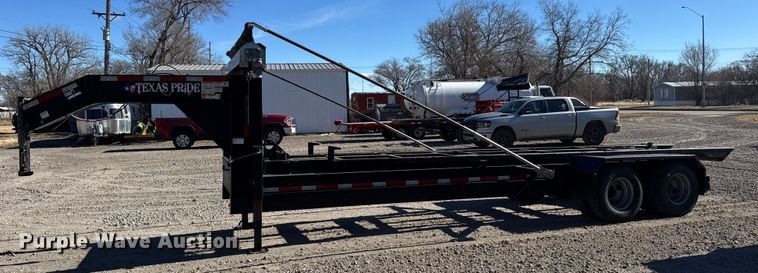 image for item FB0727 2023 Texas Pride roll off dumpster trailer  