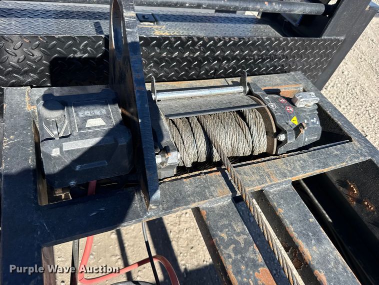 image for item FB0727 2023 Texas Pride roll off dumpster trailer  