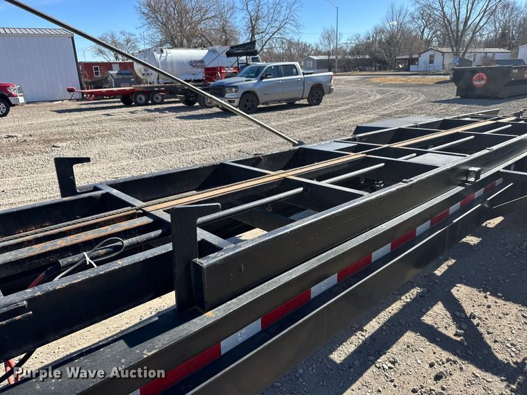 image for item FB0727 2023 Texas Pride roll off dumpster trailer  