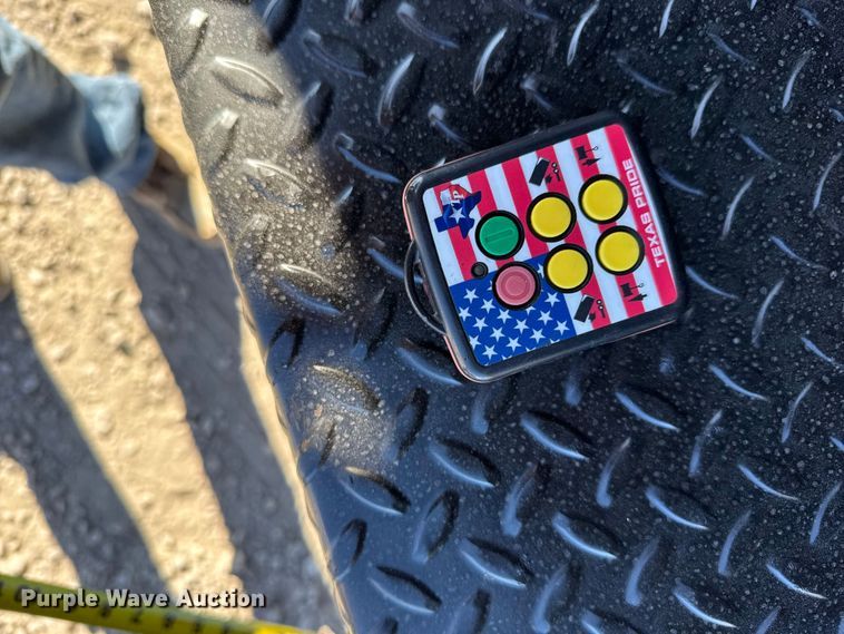 image for item FB0727 2023 Texas Pride roll off dumpster trailer  