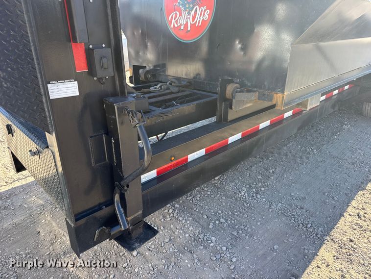 image for item FB0727 2023 Texas Pride roll off dumpster trailer  