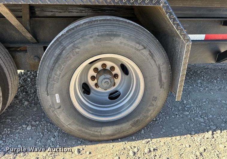 image for item FB0727 2023 Texas Pride roll off dumpster trailer  