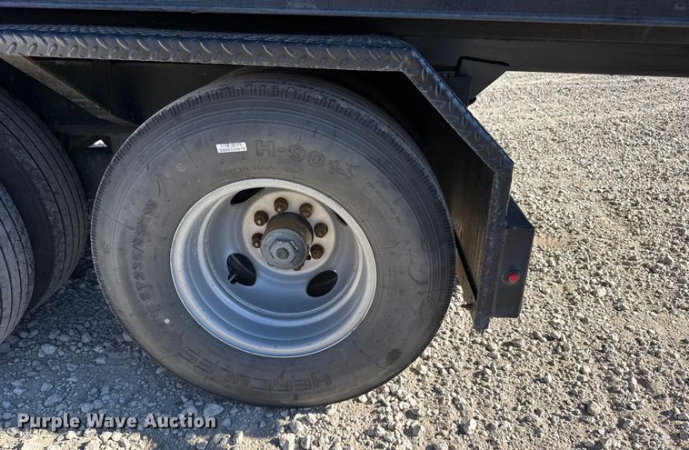 image for item FB0727 2023 Texas Pride roll off dumpster trailer  