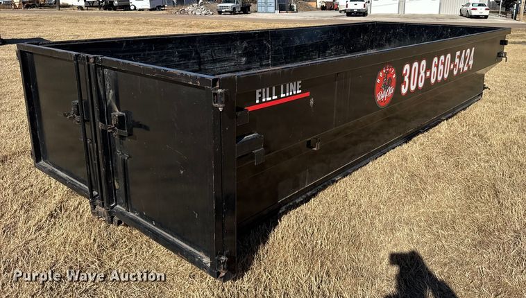 image for item FB0727 2023 Texas Pride roll off dumpster trailer  