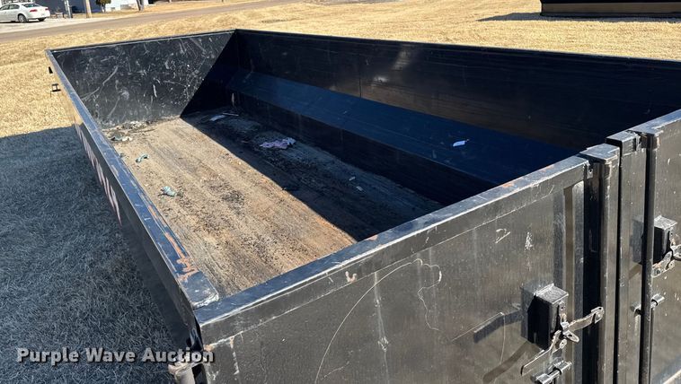 image for item FB0727 2023 Texas Pride roll off dumpster trailer  