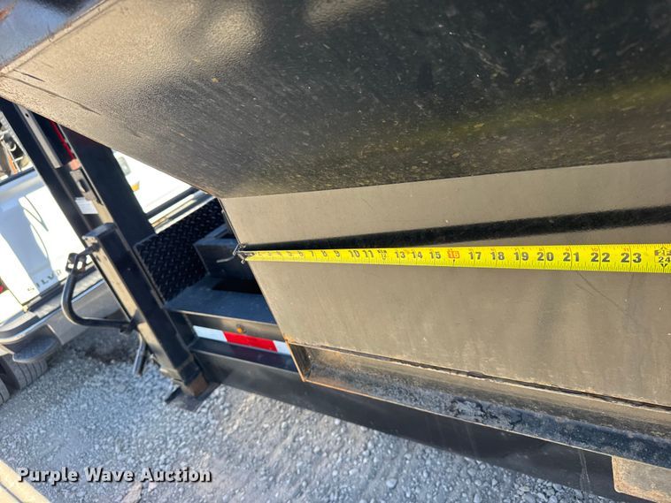 image for item FB0727 2023 Texas Pride roll off dumpster trailer  