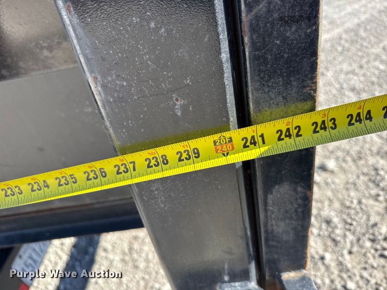 image for item FB0727 2023 Texas Pride roll off dumpster trailer  