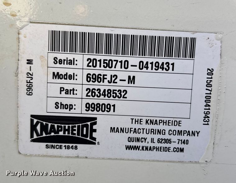 image for item FB3472 2015 Chevrolet Silverado utility bed pickup truck