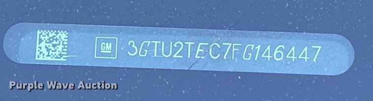 image for item FB3478 2015 GMC Sierra 1500 Crew Cab pickup truck