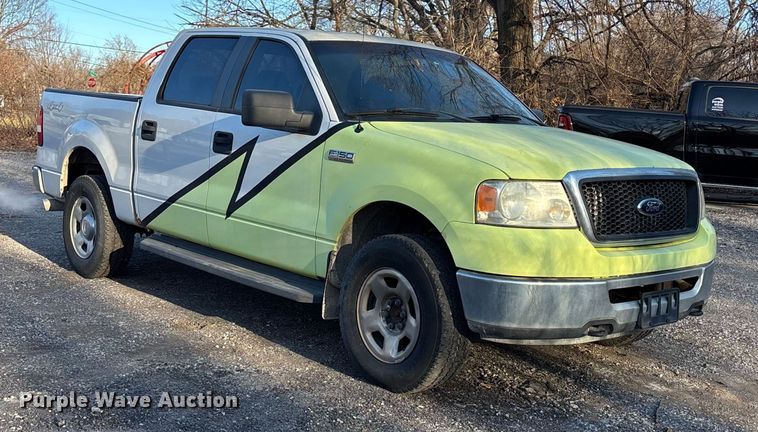 image for item FB3479 2007 Ford F150 Crew Cab pickup truck