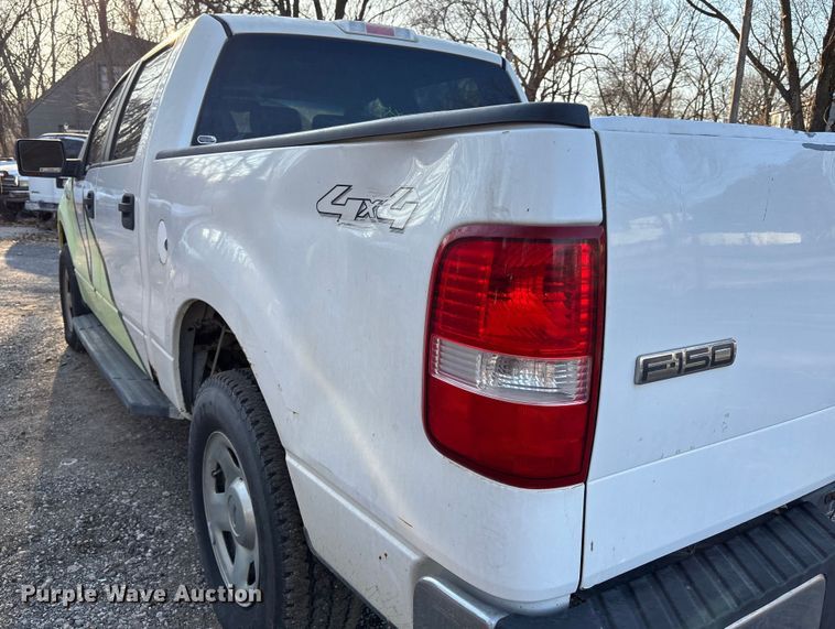 image for item FB3479 2007 Ford F150 Crew Cab pickup truck