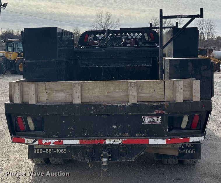 image for item FB3486 2012 Dodge Ram 5500 flatbed truck