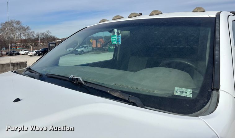 image for item FB3486 2012 Dodge Ram 5500 flatbed truck