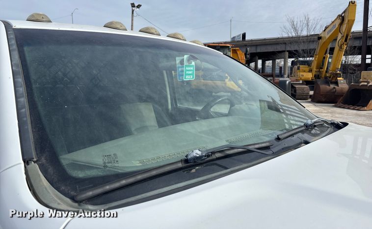 image for item FB3486 2012 Dodge Ram 5500 flatbed truck